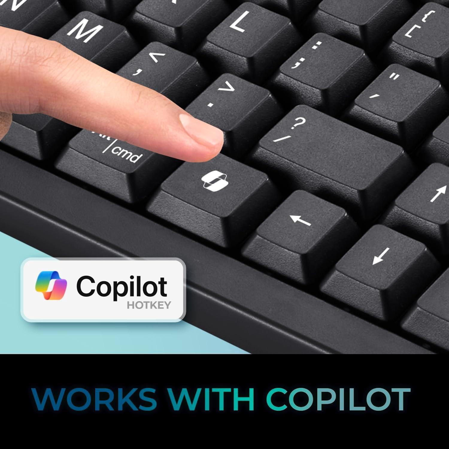 Teclado Táctil Adesso AKB-445UB USB con Touchpad