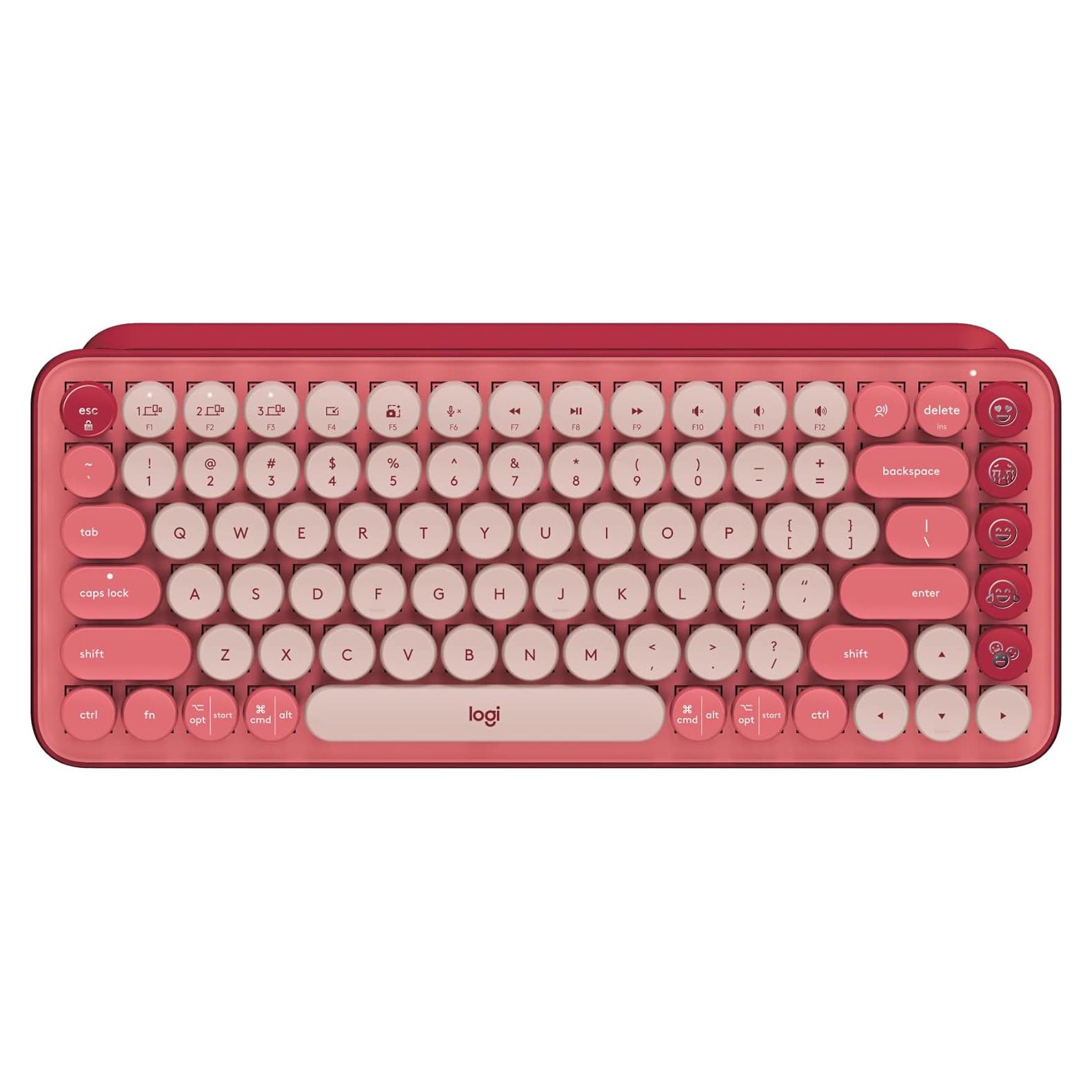 Teclado Mecánico Inalámbrico Logitech POP Corazón Roto