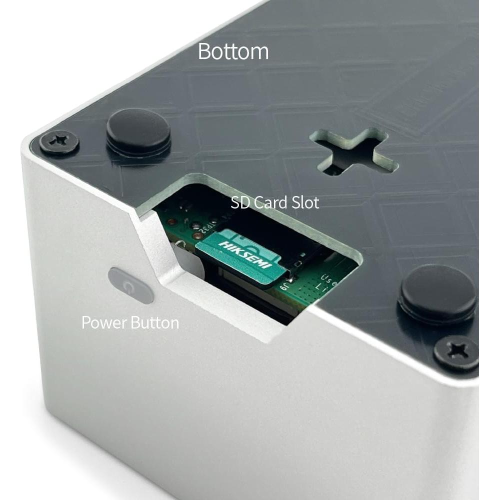 Caja Raspberry Pi 5 ElectroCookie Aluminio con Ventilador RGB