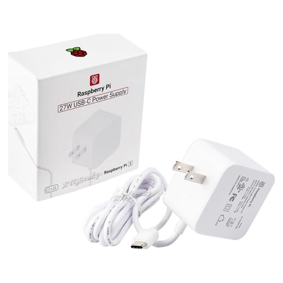 Fuente de Alimentación 27W USB Tipo-C Oficial Raspberry Pi 5