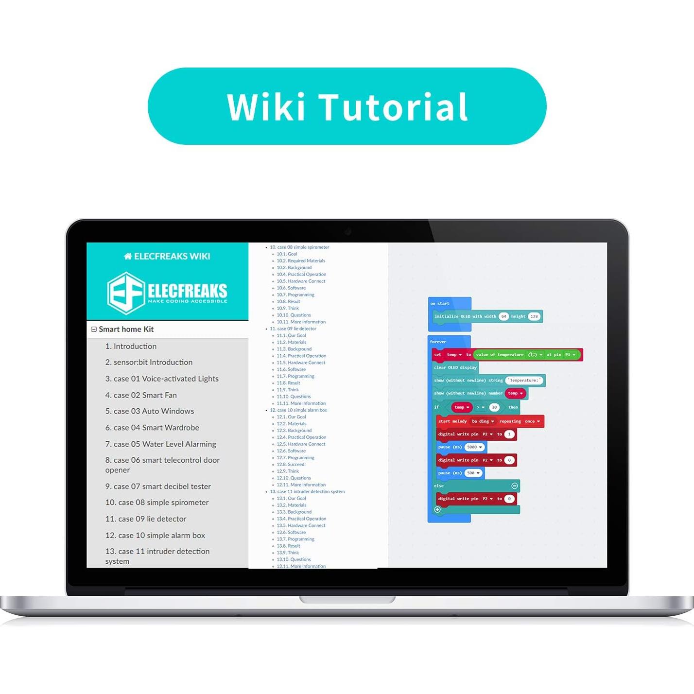 Kit de Hogar Inteligente Elecfreaks para Micro:bit - DIY