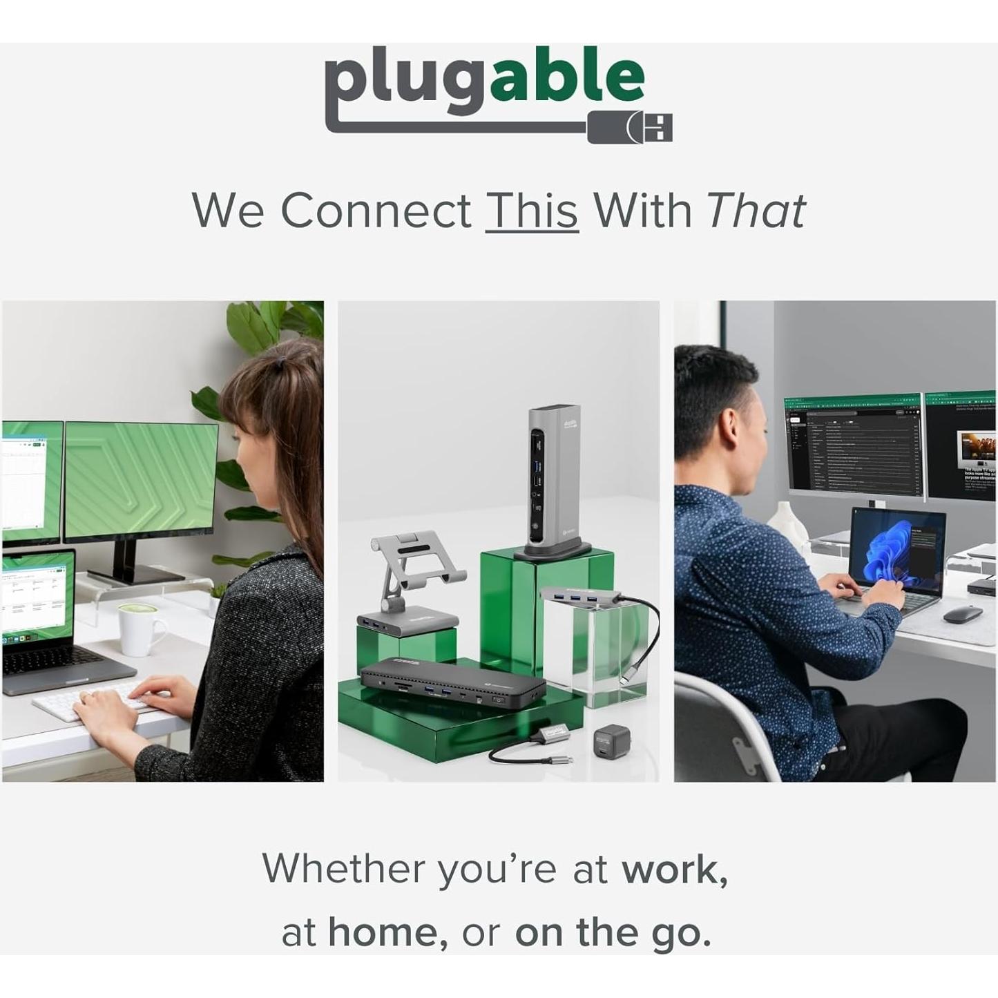 Microscopio Digital USB Plugable 250x 2MP con Soporte Flexible