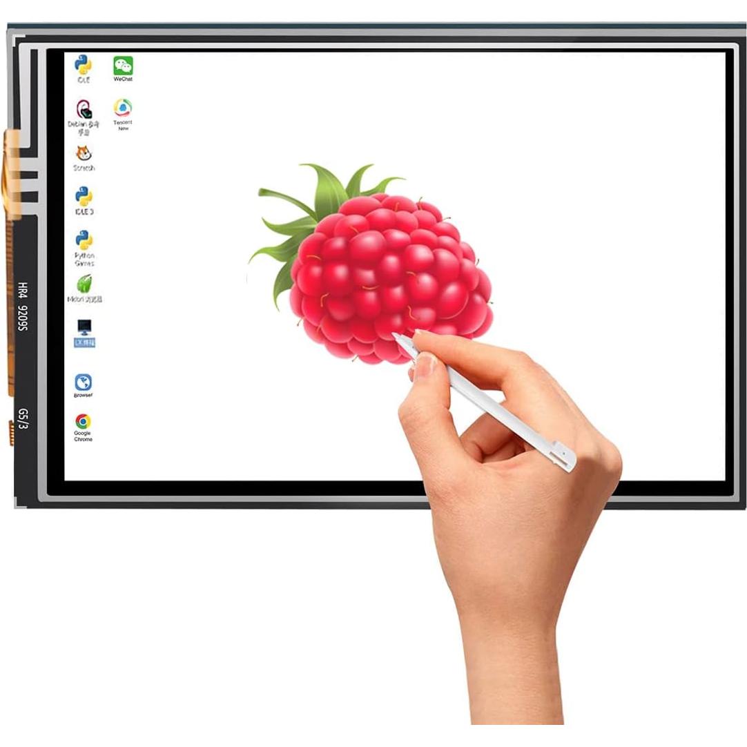 Pantalla Táctil 3.5" DORHEA 320x480 para Raspberry Pi
