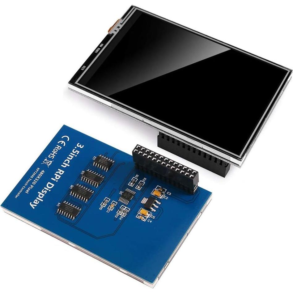 Pantalla Táctil 3.5" DORHEA 320x480 para Raspberry Pi