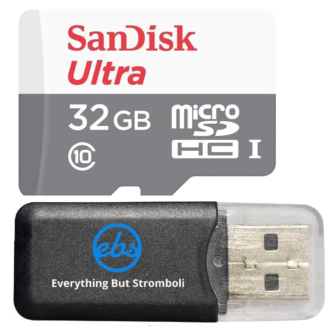 Tarjeta MicroSD SanDisk Ultra 32GB UHS-I Clase 10 para Raspberry Pi