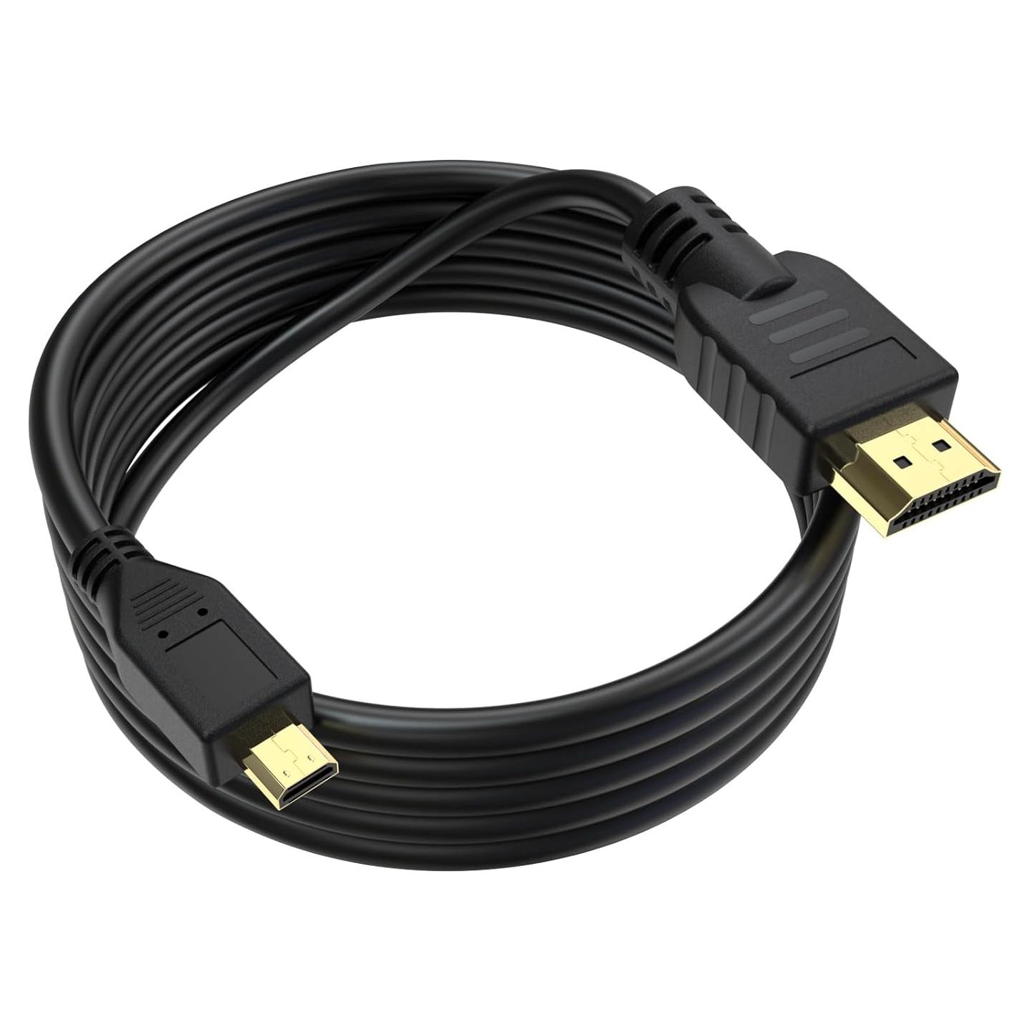 Cable Micro HDMI a HDMI 8K Zosvoses 1.5m Compatible GoPro