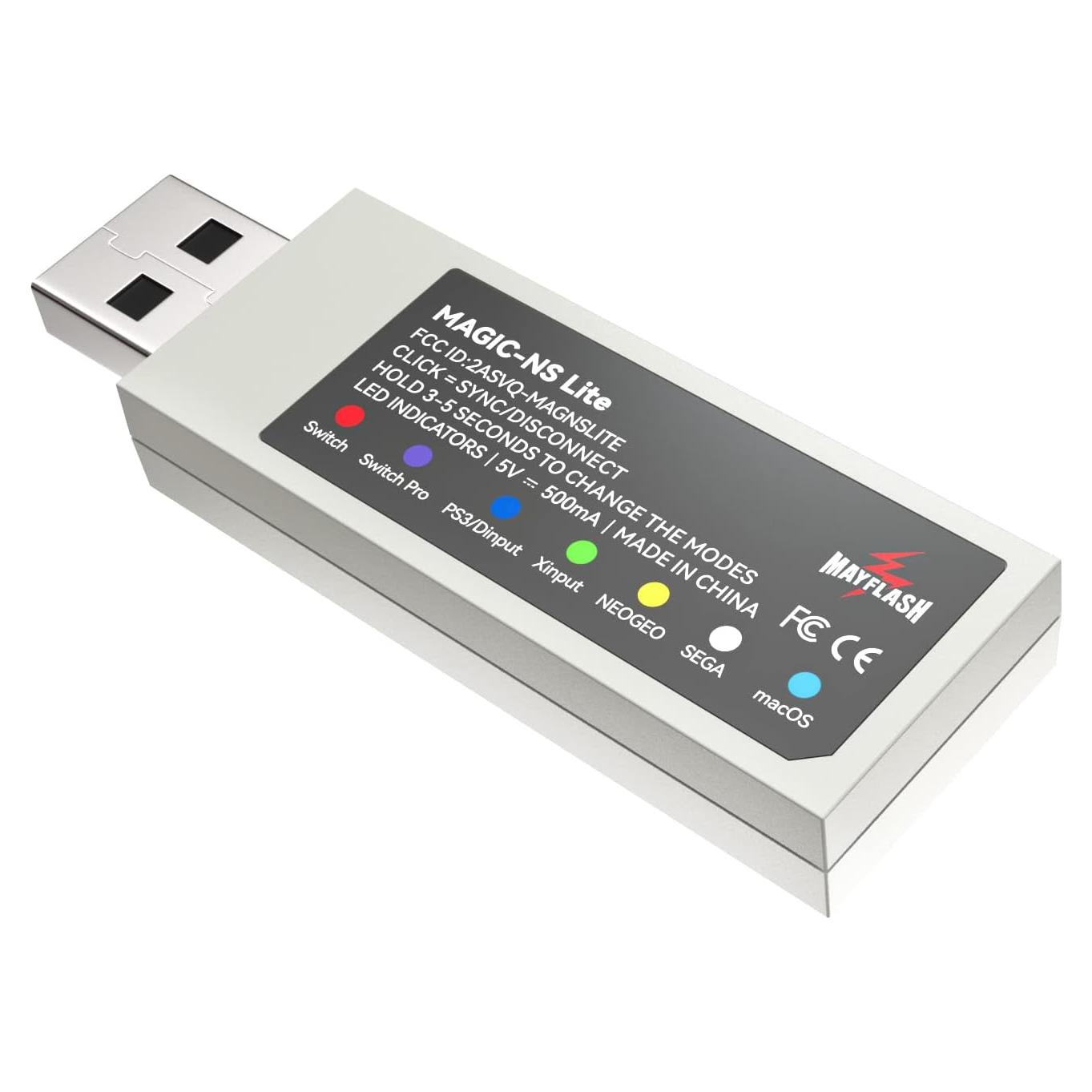 Adaptador USB Bluetooth Inalámbrico MAYFLASH MAGIC-NS Lite