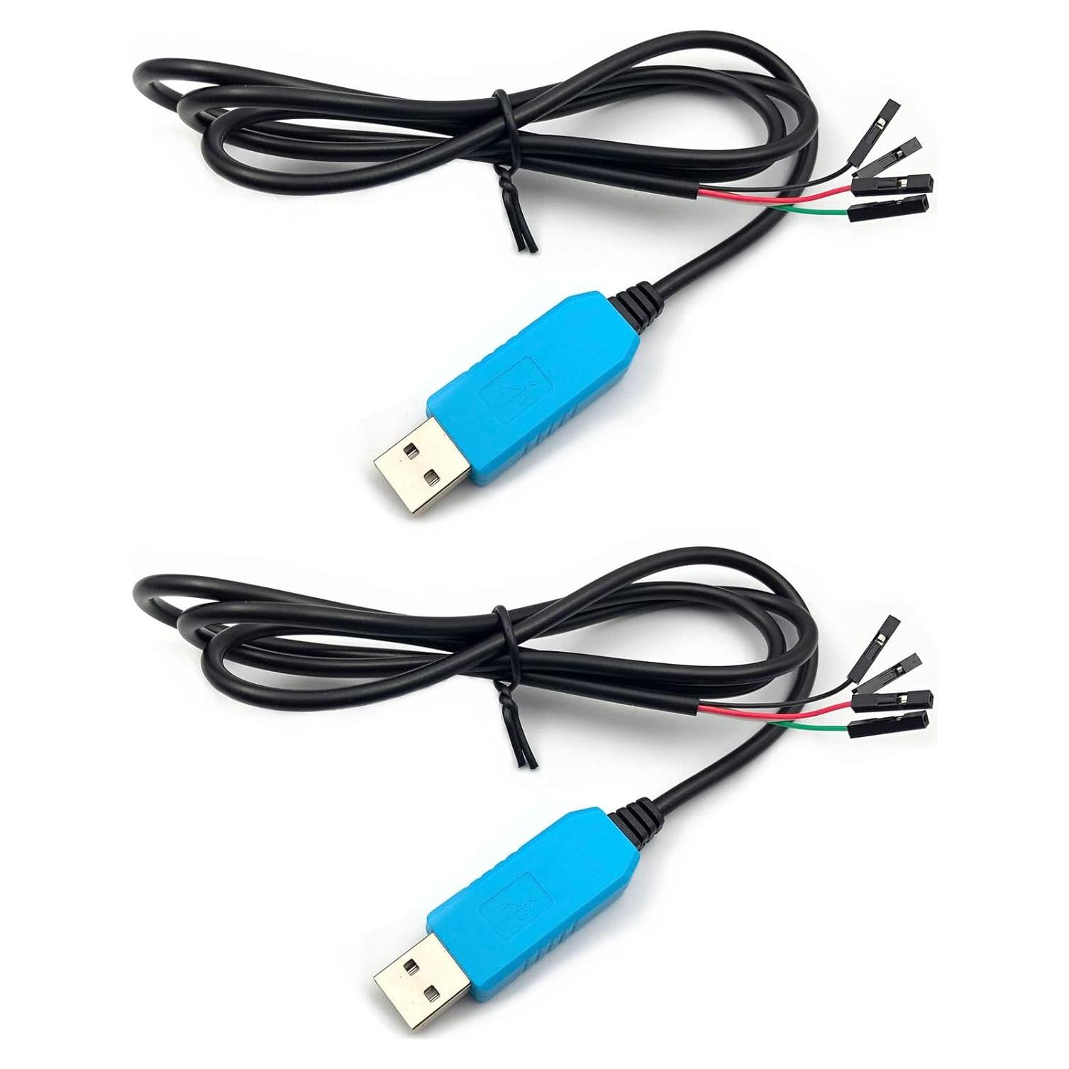 Cable Serial USB a TTL FainWan PL2303TA 2 Piezas 10.7cm
