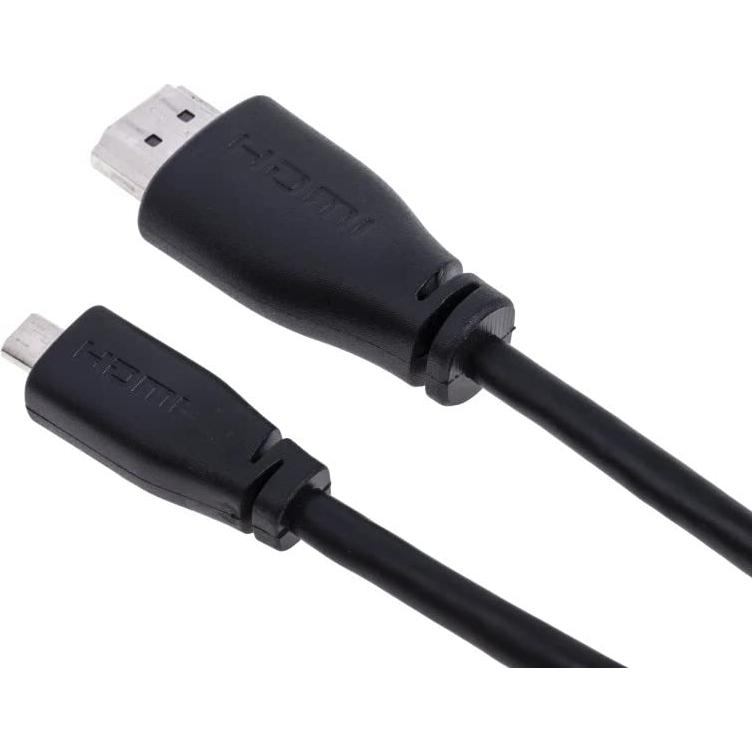 Cable Micro HDMI 2m Raspberry Pi 4K 60Hz Negro