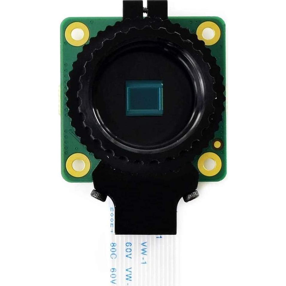 Módulo de Cámara HQ Waveshare para Raspberry Pi 4 y 3 - 12.3MP