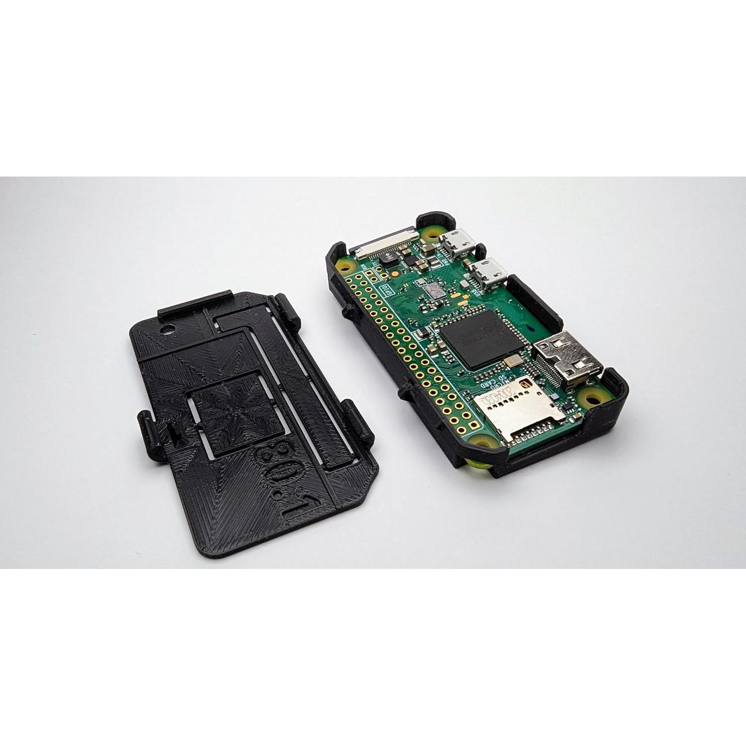 Funda Protectora Compacta Genérica para Raspberry Pi Zero - Fibra de Carbono