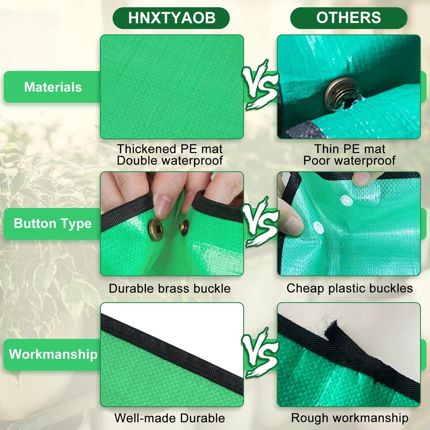 Alfombrilla de Replantar HNXTYAOB Grande Impermeable 100x80cm