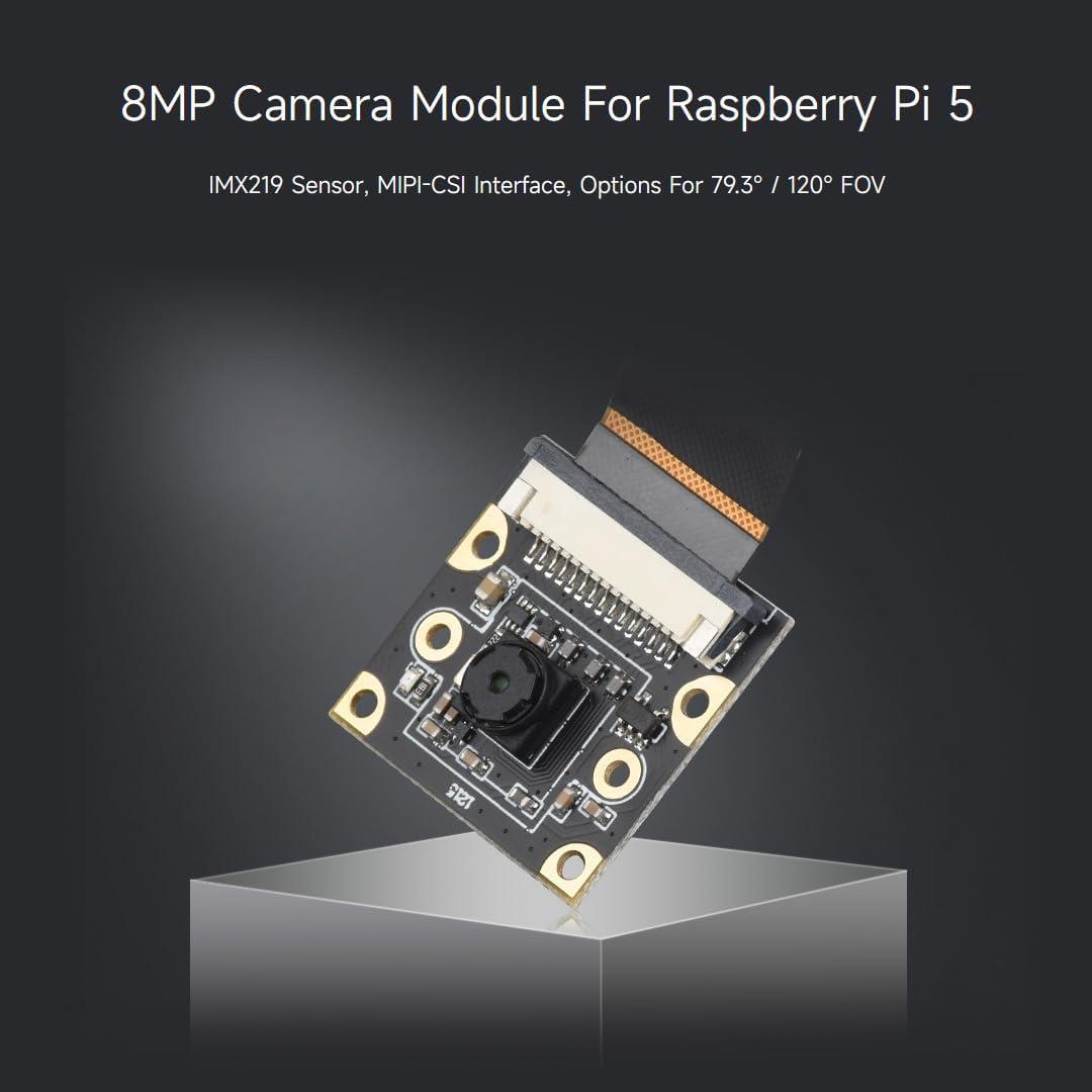 Módulo de Cámara Waveshare IMX219 8MP para Raspberry Pi 5