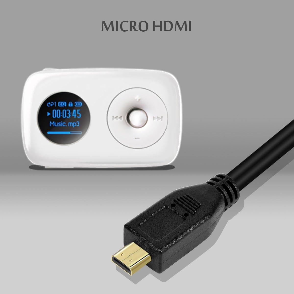 Cable Micro HDMI a HDMI UCEC 0.97m Retráctil Alta Velocidad