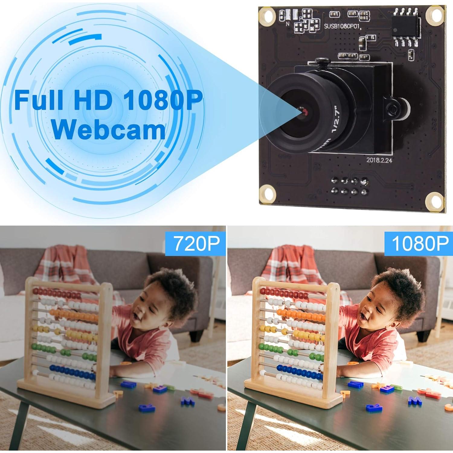 Cámara USB 3.0 ALPCAM 1080P Full HD 2MP Plug&Play
