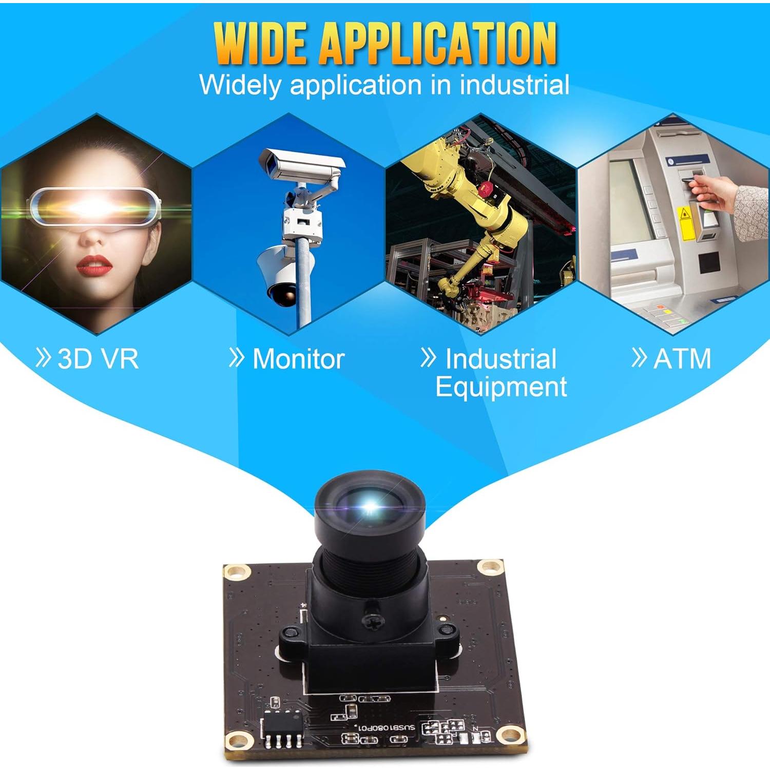 Cámara USB 3.0 ALPCAM 1080P Full HD 2MP Plug&Play