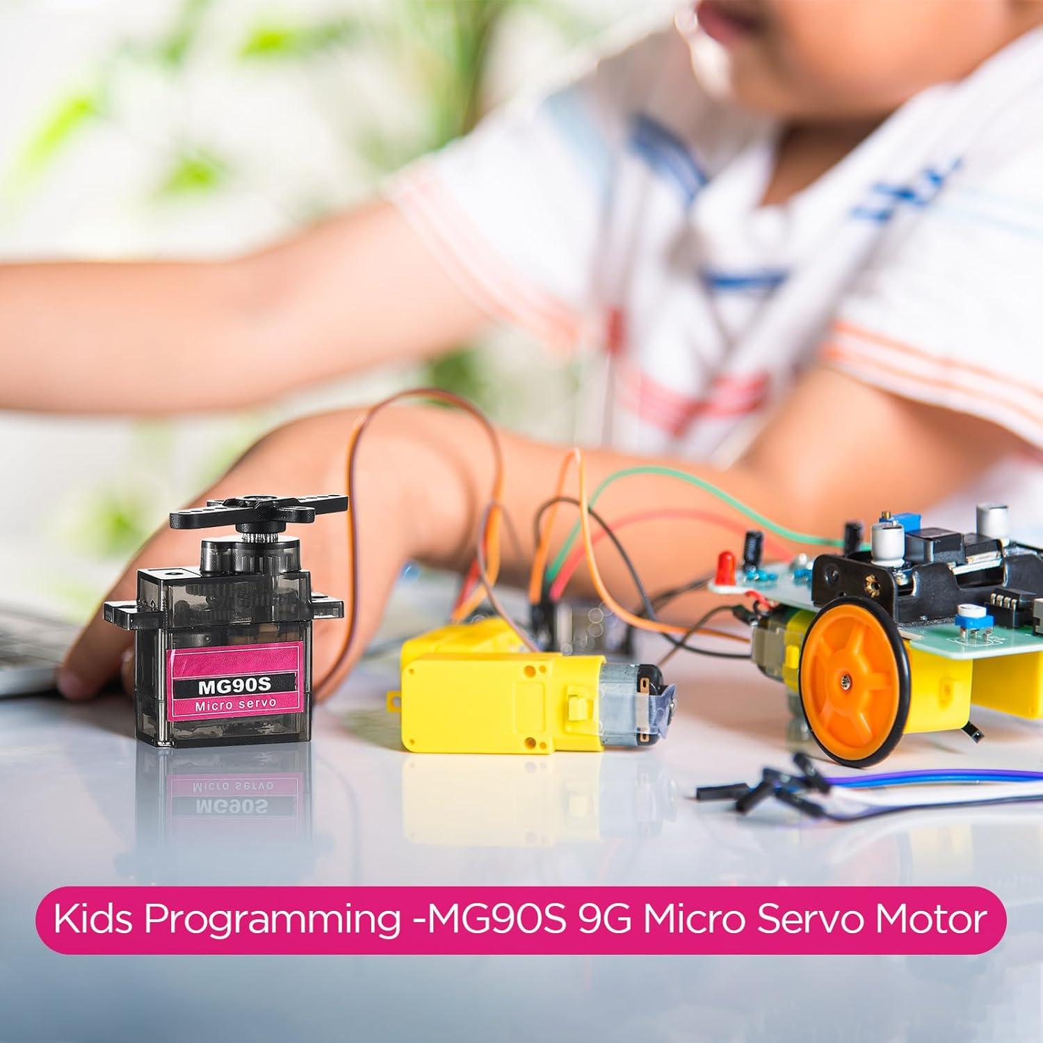 Kit 16 Motores Servo Micro SG90 Hanaive 9g para RC