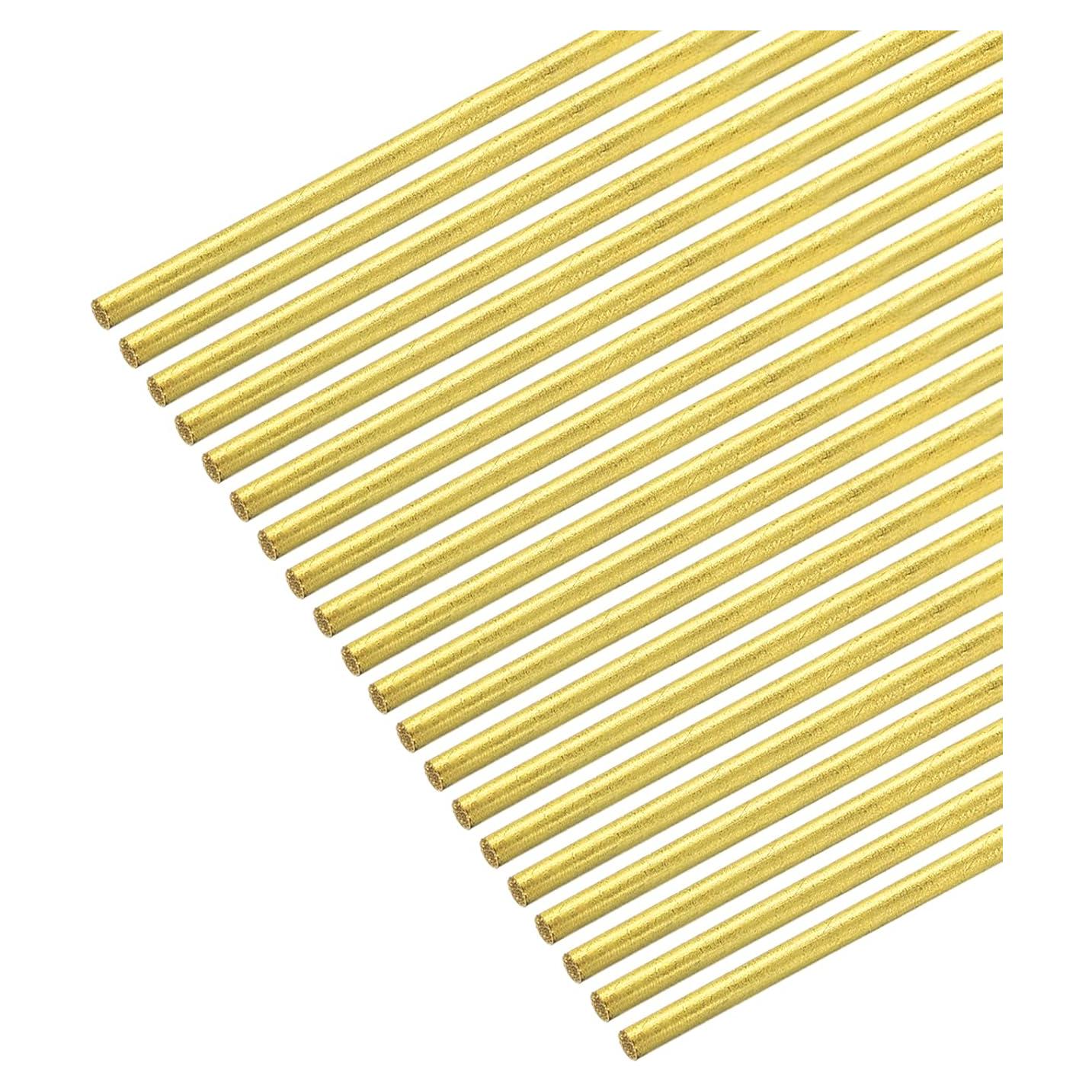 Varilla de Bronce Sólido MECCANIXITY 1.8mm x 200mm Pack de 20