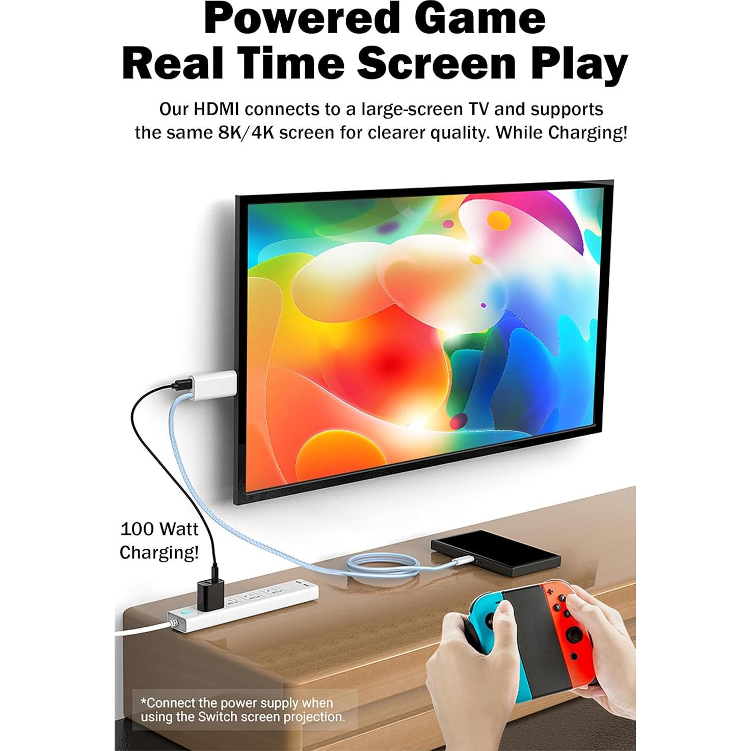 Cable HDMI USB-C 8K/4K Tek Styz 100W para Raspberry Pi