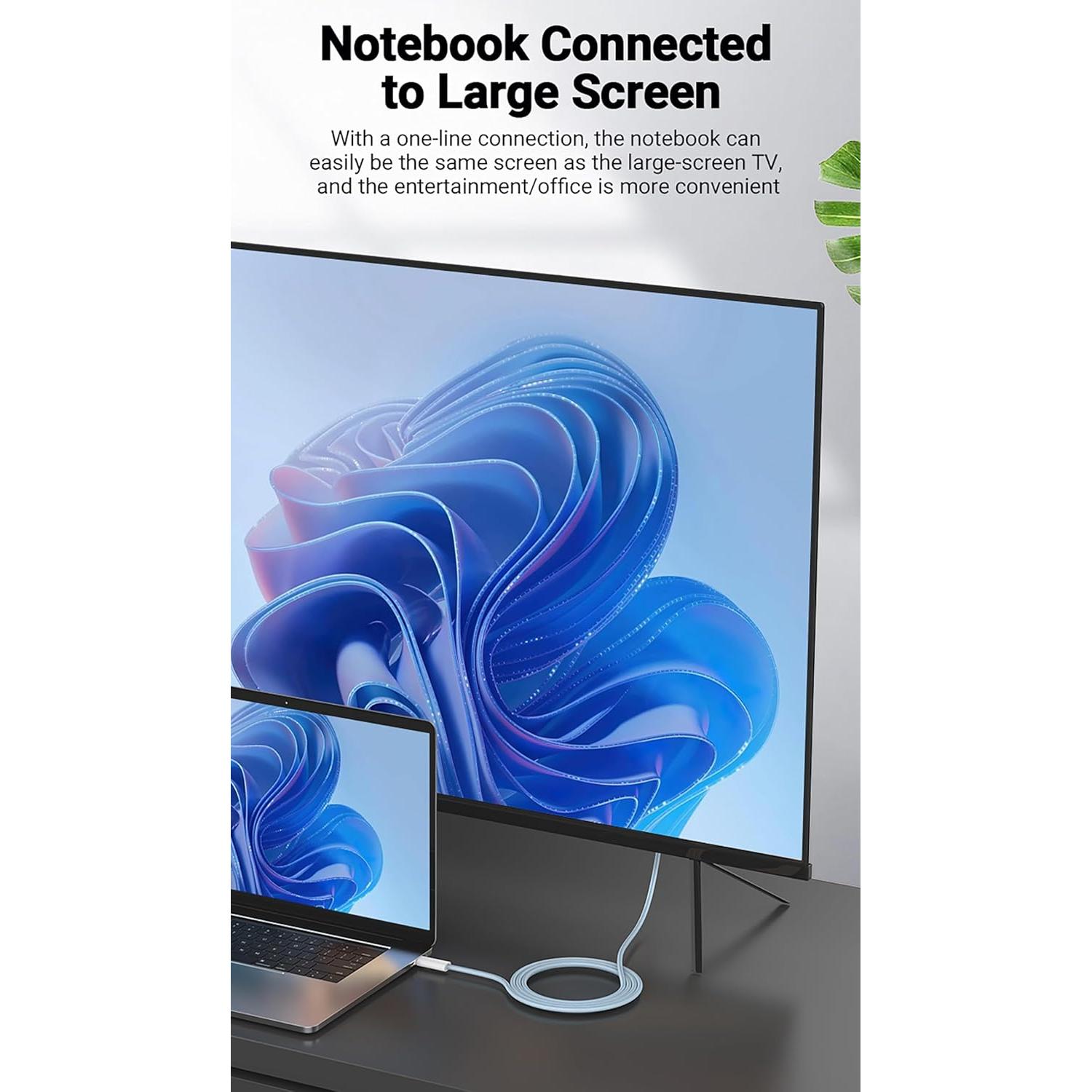 Cable HDMI USB-C 8K/4K Tek Styz 100W para Raspberry Pi