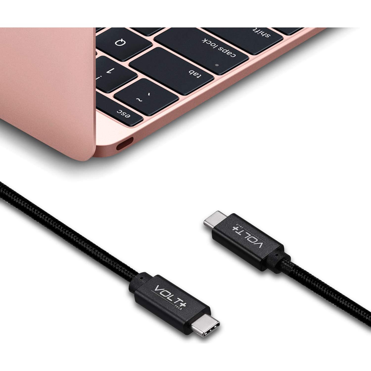 Cable USB-C DUAL PD 100W 10Gbps para Raspberry Pi 4