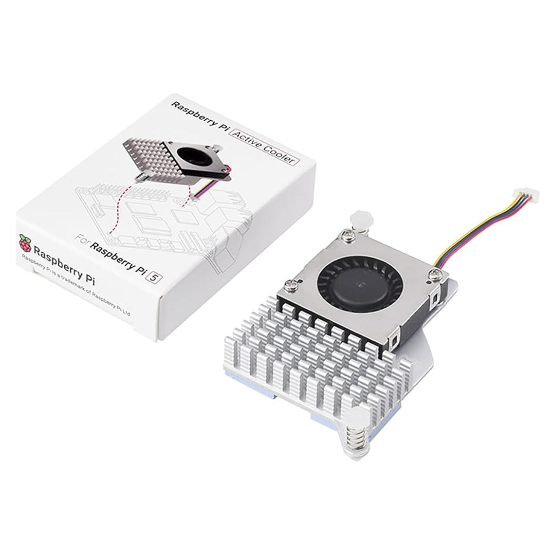 Enfriador Activo Oficial Raspberry Pi 5 con Ventilador 5V