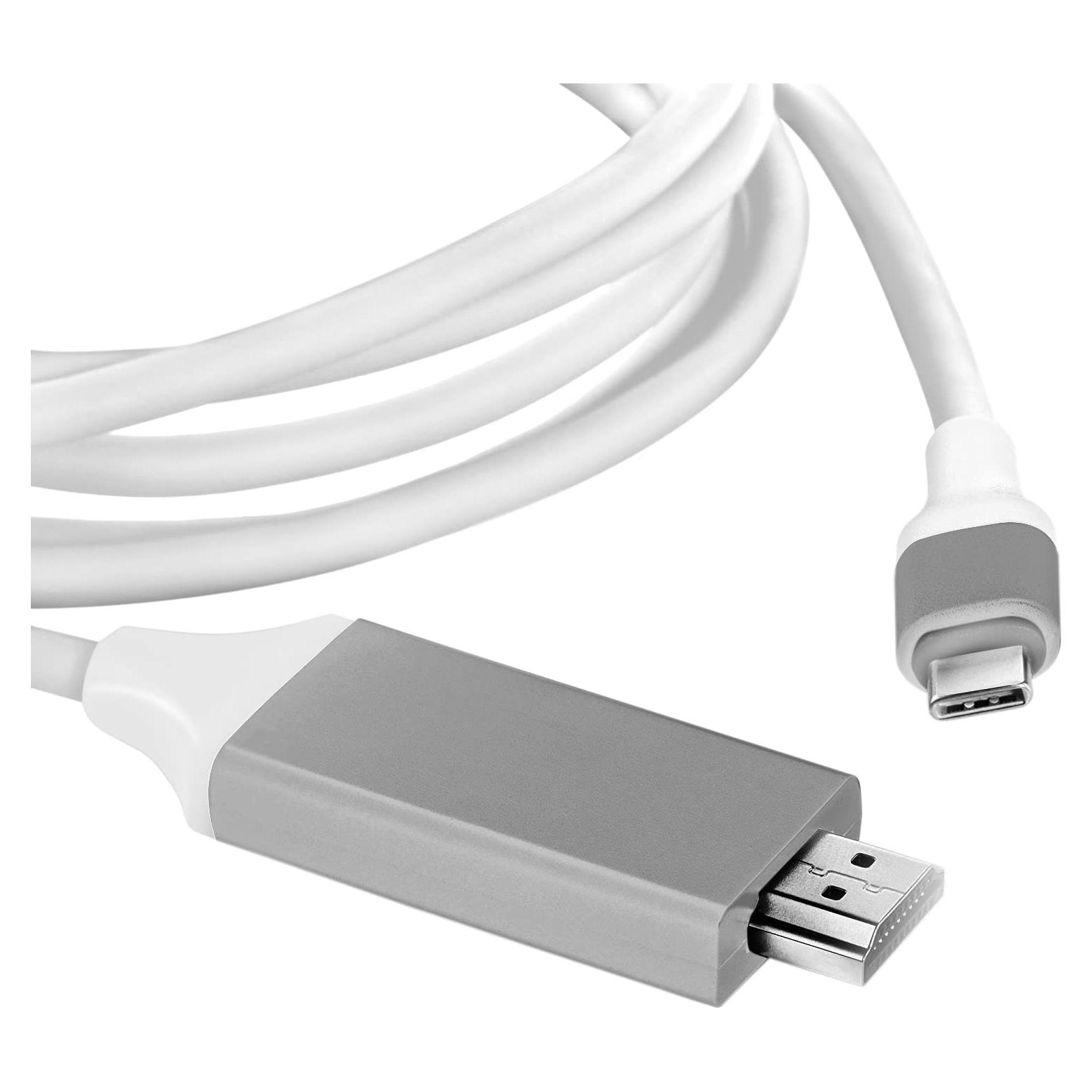 Cable HDMI USB-C 4K Volt Plus Tech 2m Compatible Raspberry Pi