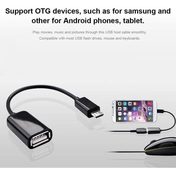 Adaptador OTG MicroUSB 2.0 Tek Styz para Raspberry Pi Zero