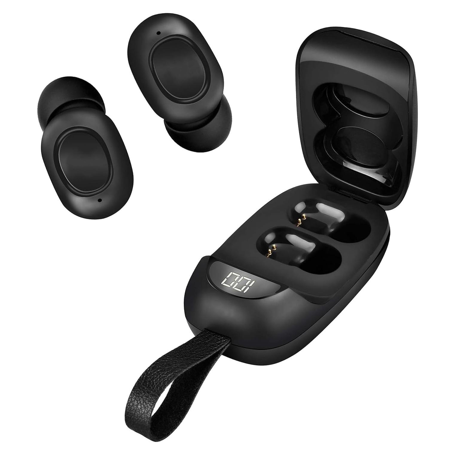 Auriculares Bluetooth VOLT PLUS TECH TG01 con Estuche Carga 24h