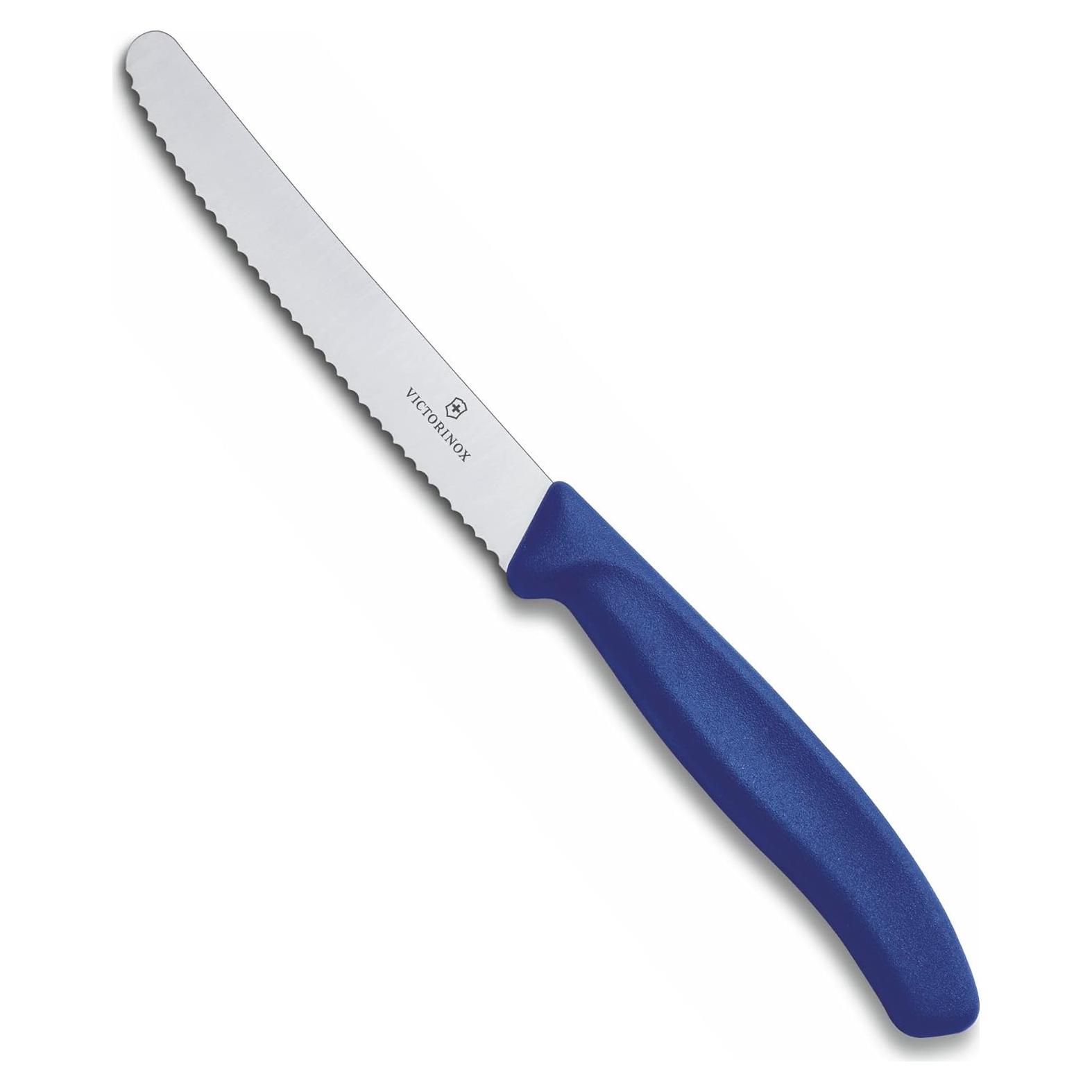 Cuchillo de Tomate Victorinox 6.7832 Azul 10.9 cm Serrado