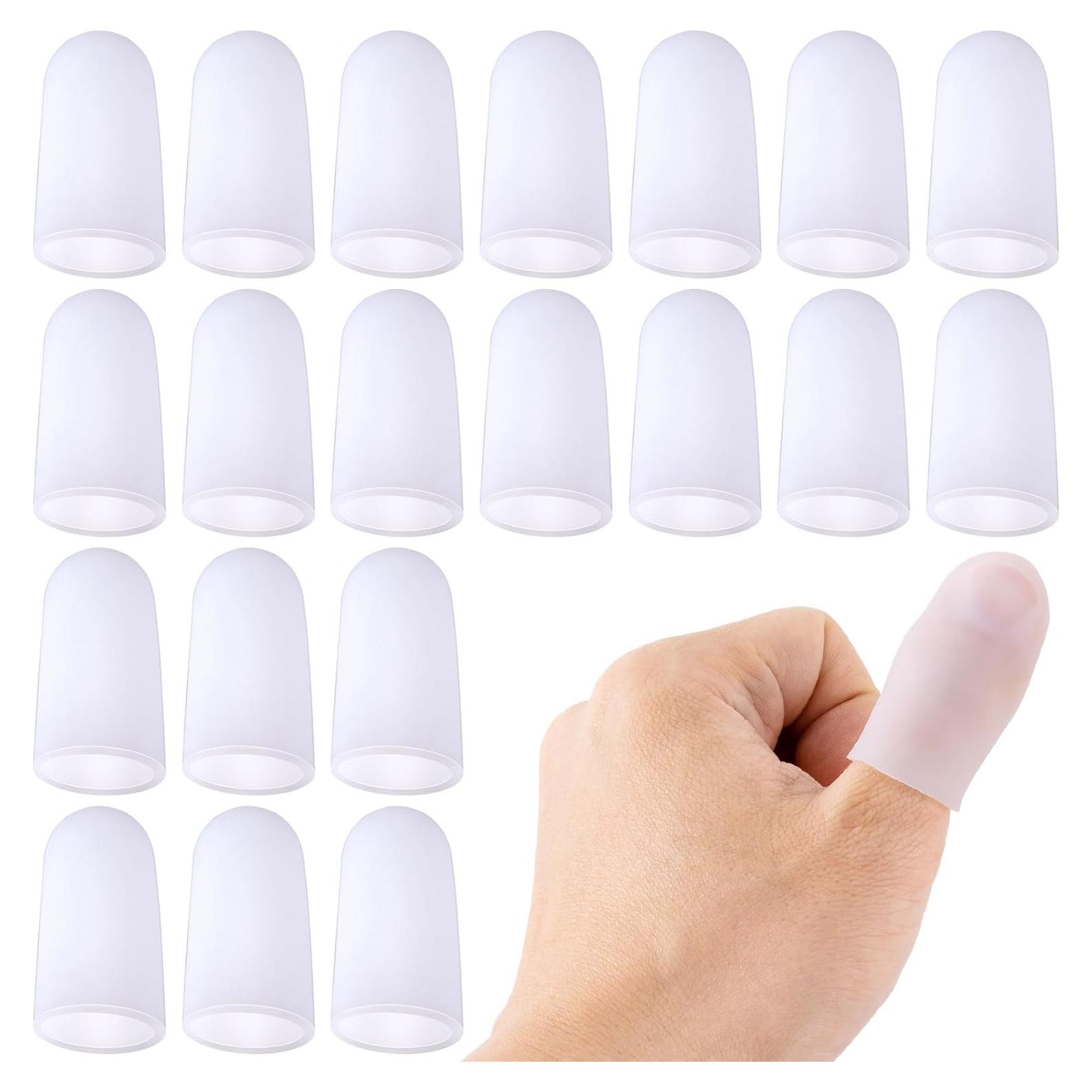 20 Protectores de Dedos de Gel ANCIRS - Soporte para Artritis