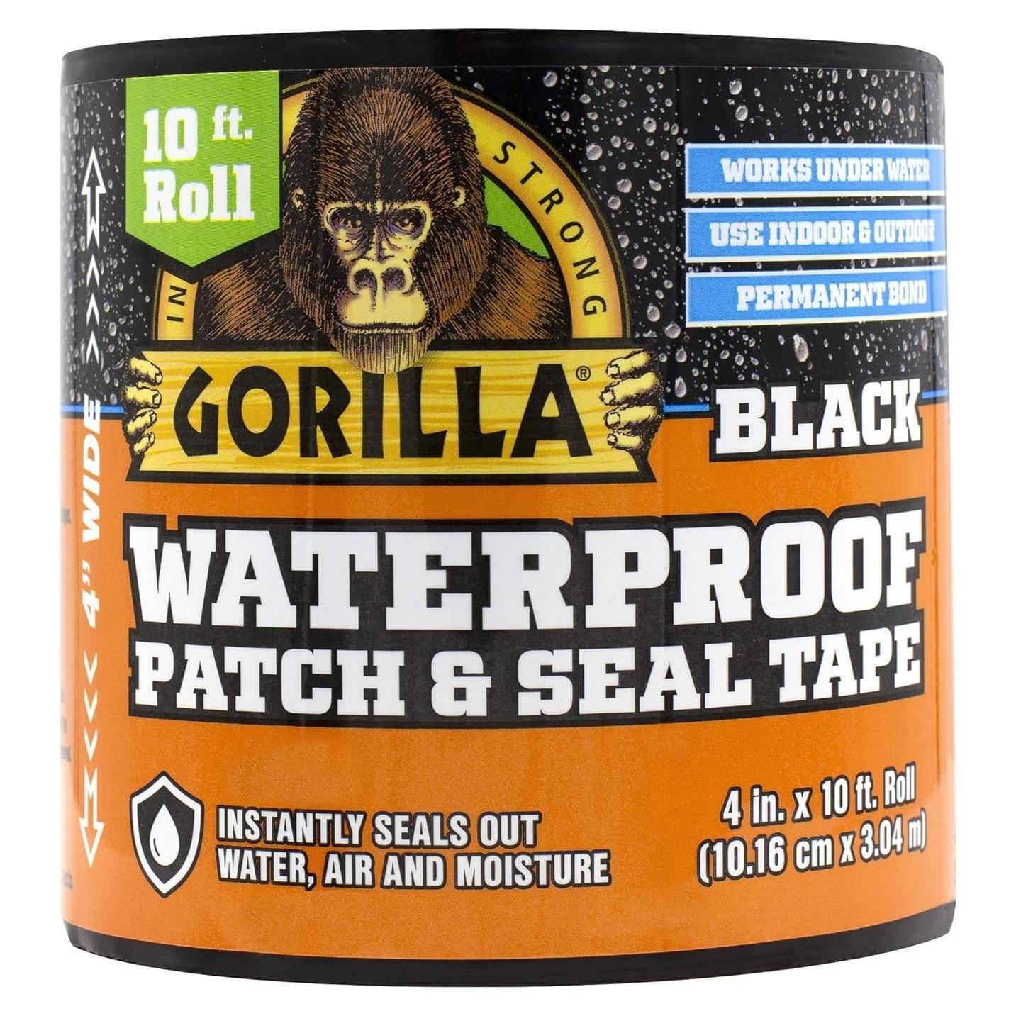 Cinta Impermeable Gorilla Patch & Seal 10.16 cm x 3 m - Multiusos