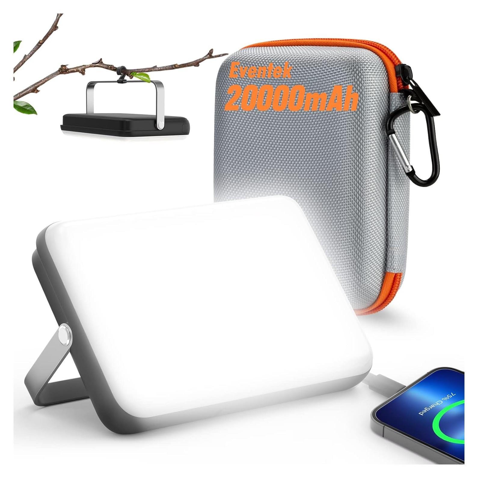 Linterna LED Eventek PB200 4000LM 20000mAh Impermeable