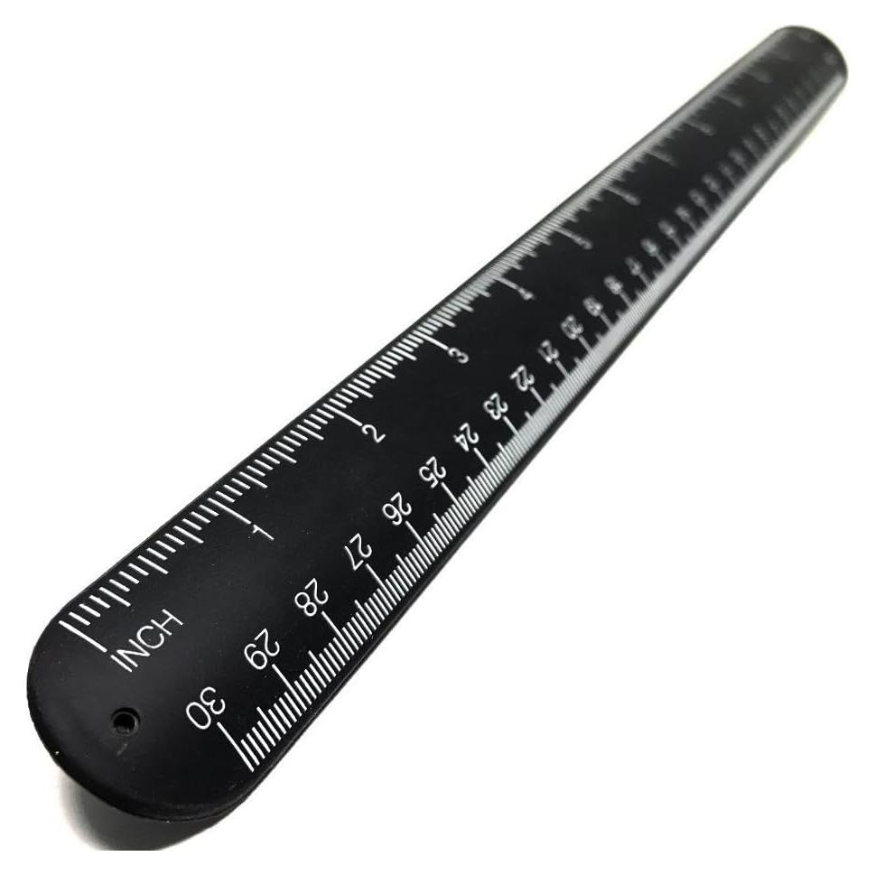 Cinta Métrica Perfecta - Regla de Silicona 30cm - Negro