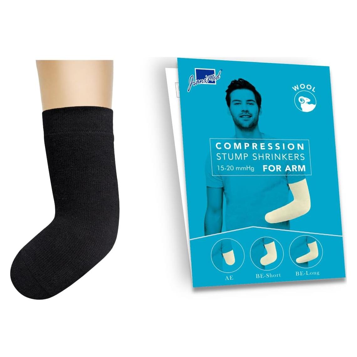 Reductor de compresión protésico de lana JianiMed 2XL - Brazo