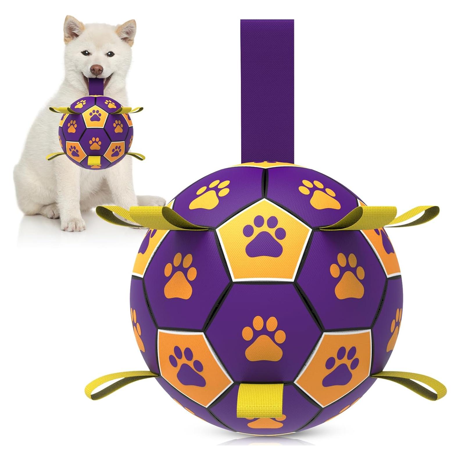 Pelota de Fútbol para Perros QDAN 15.24 cm Duradera