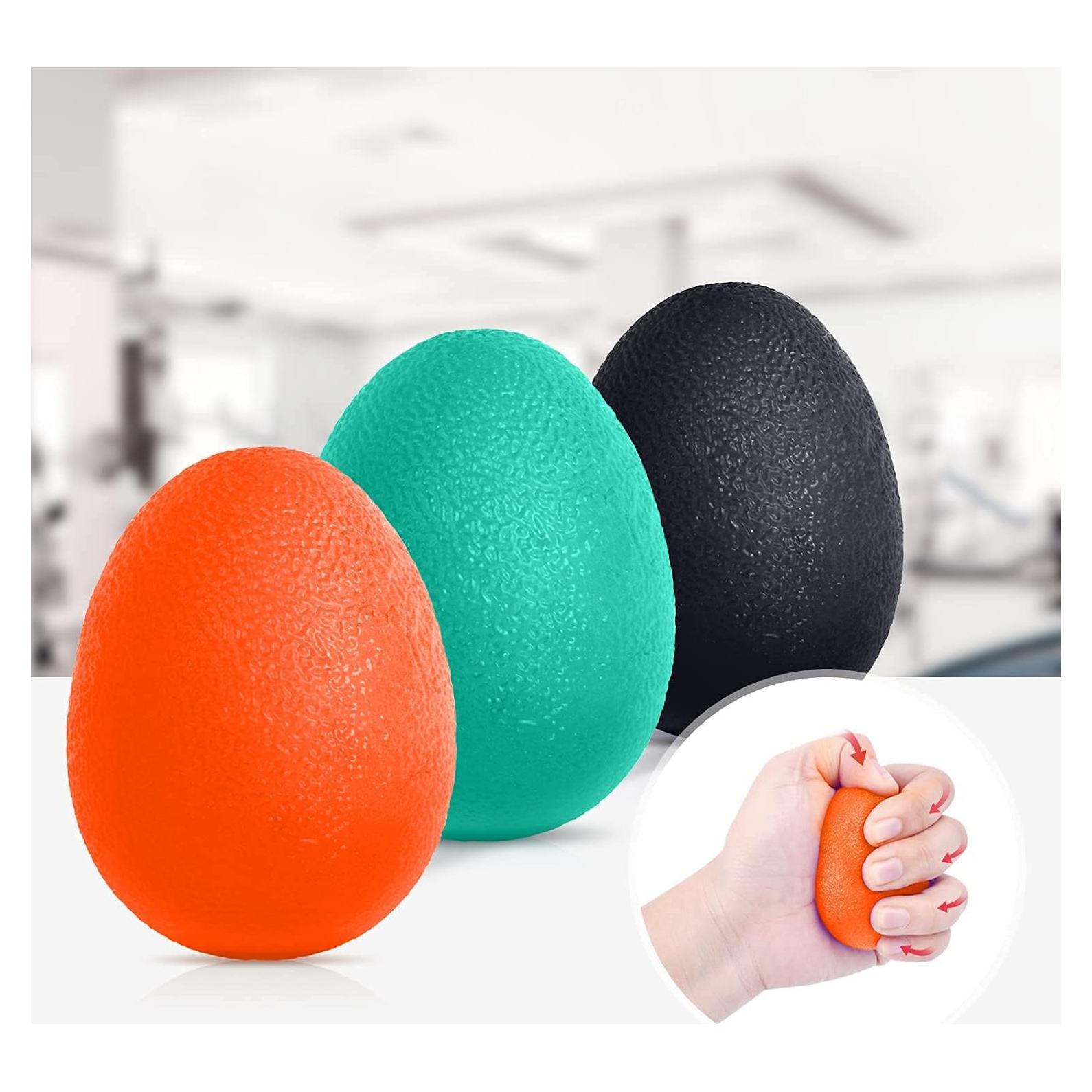 Set de 3 Bolas de Alivio de Estrés Peradix - Fuerza de Agarre