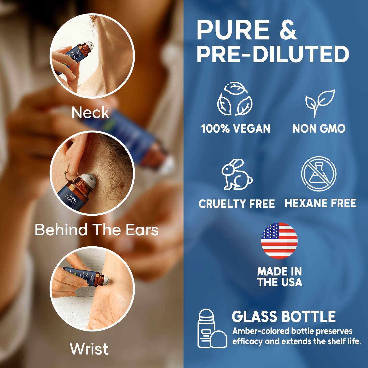 Aceite de Árbol de Té Roll-On 10 ml Nexon Botanics - 100% Puro