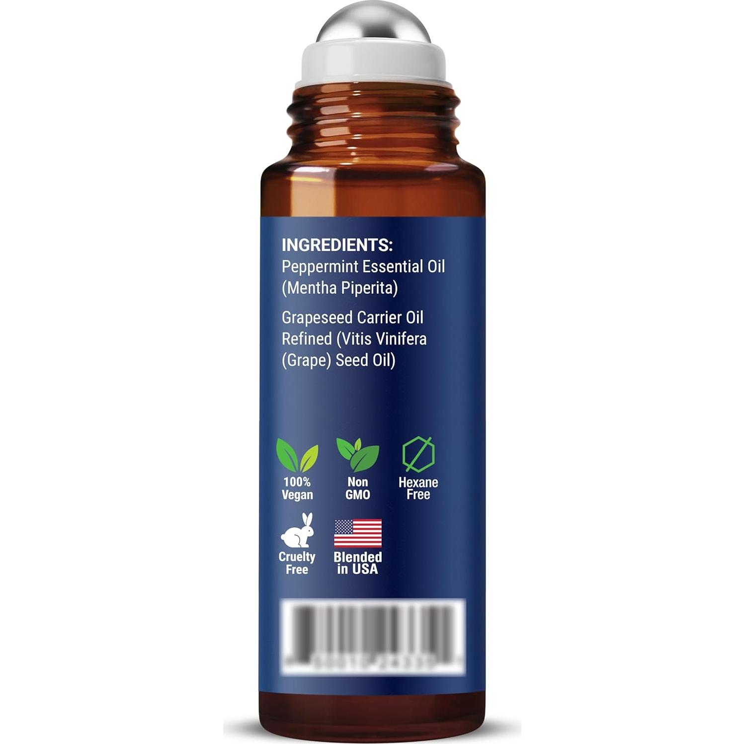 Aceite Esencial de Menta Roll-On 10 ml - Nexon Botanics