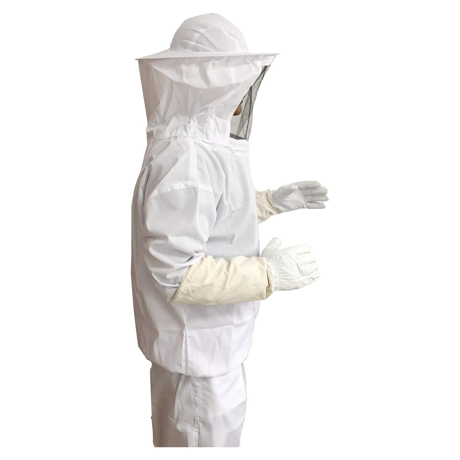 Traje de Apicultor XGUNION Unisex con Chaqueta y Pantalones