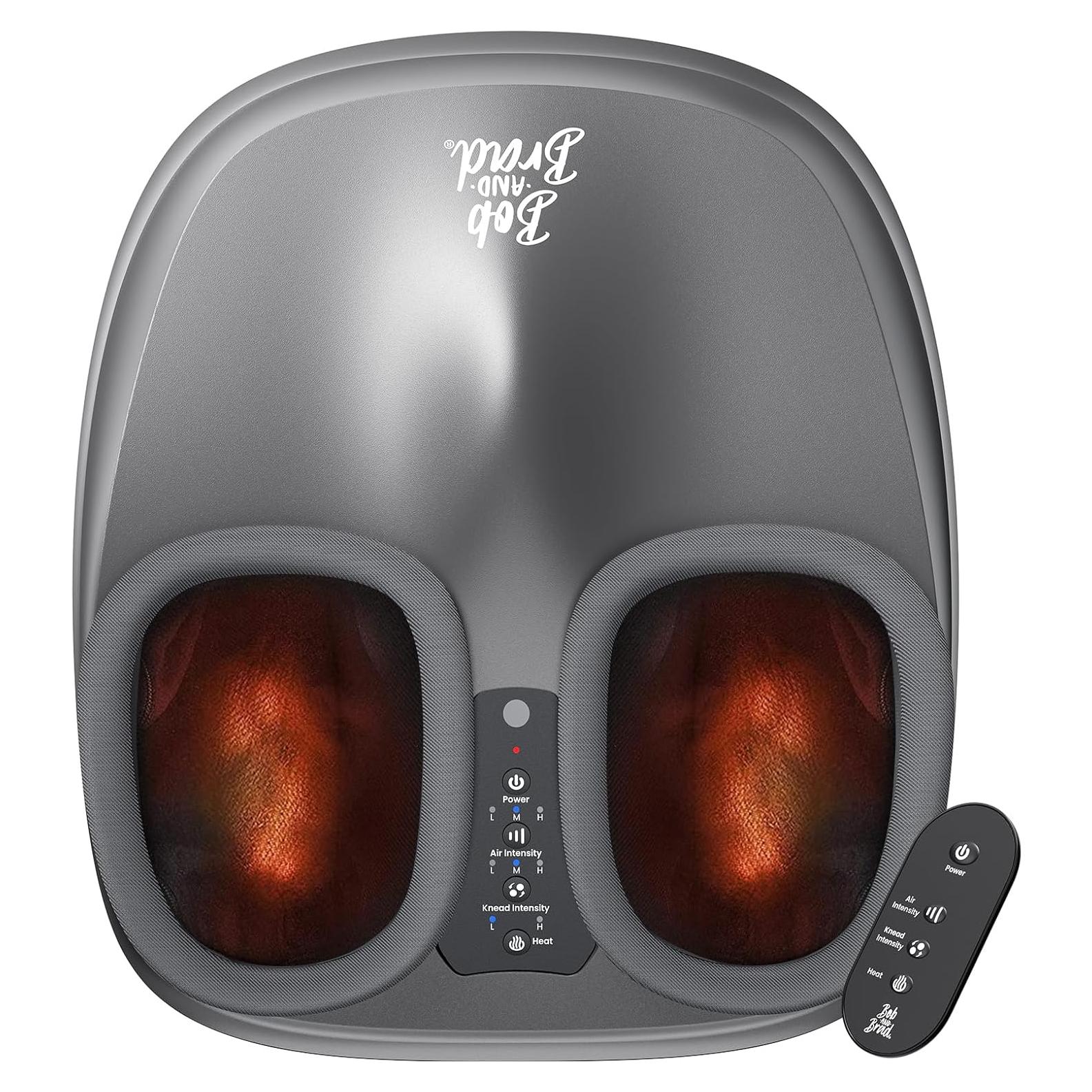 Masajista de Pies Eléctrico BOB Y BRAD con Calor y Control Remoto