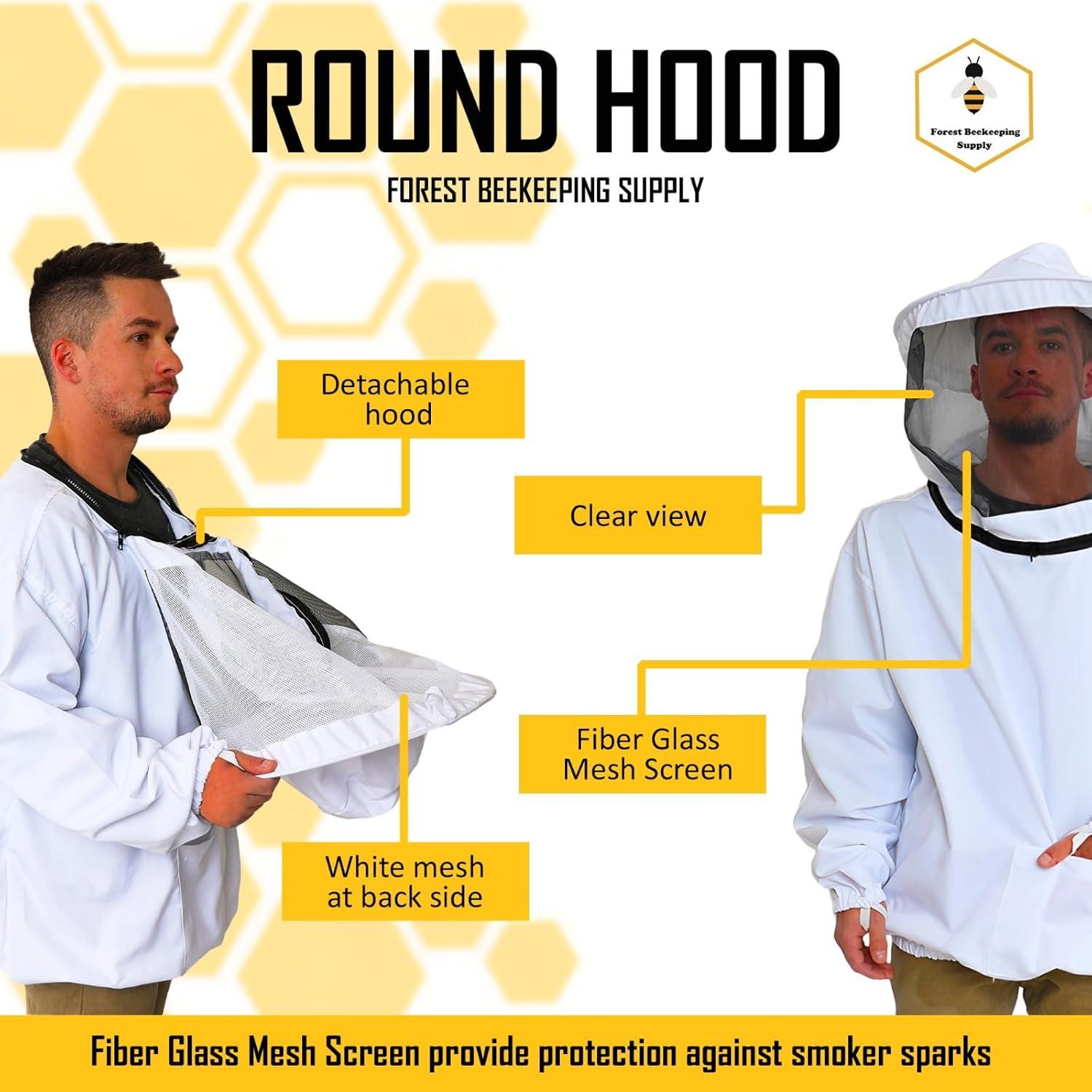 Chaqueta de Apicultura Forest Beekeeping XL con Velo Removible