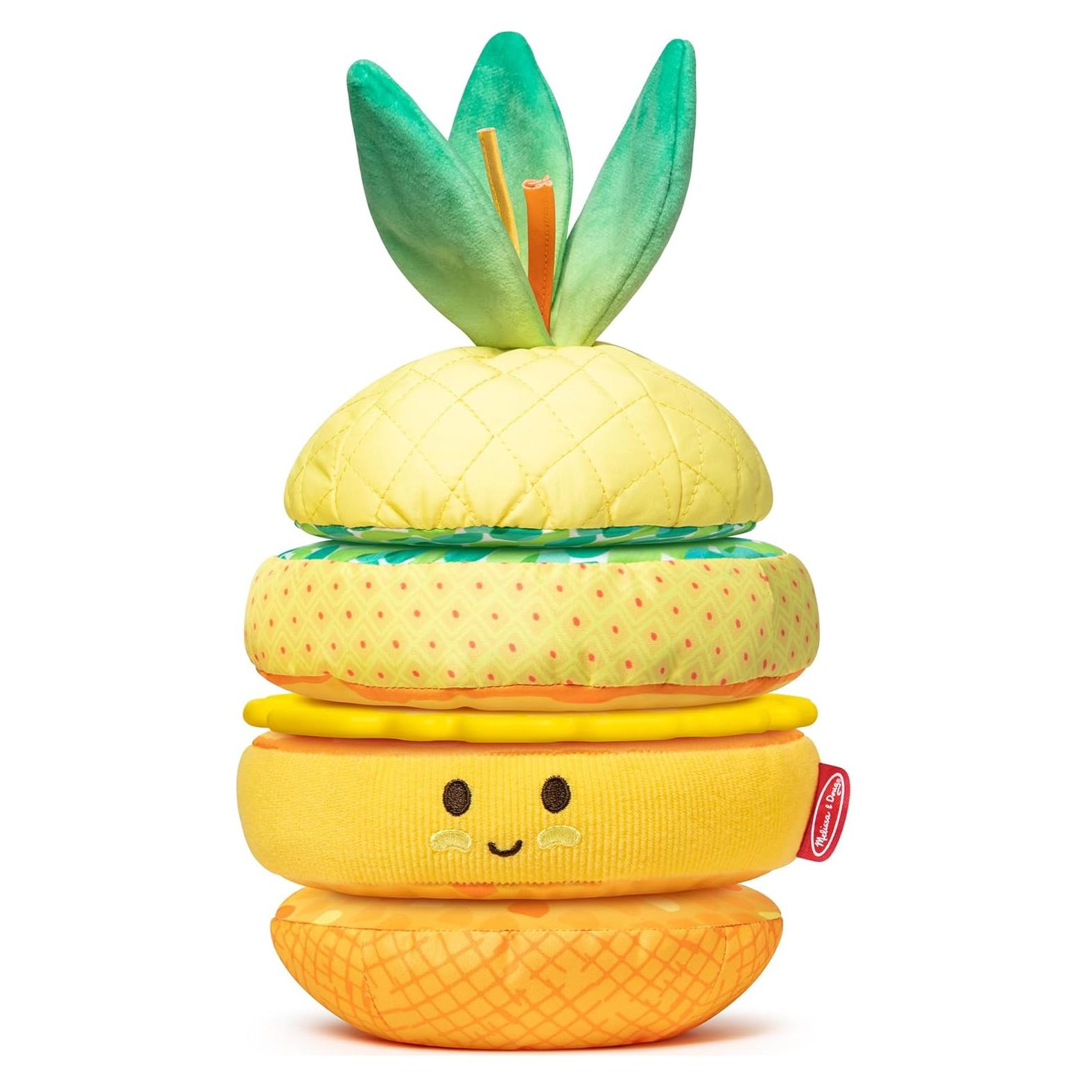 Apilador Suave Piña Melissa & Doug - Juguete Sensorial Bebés