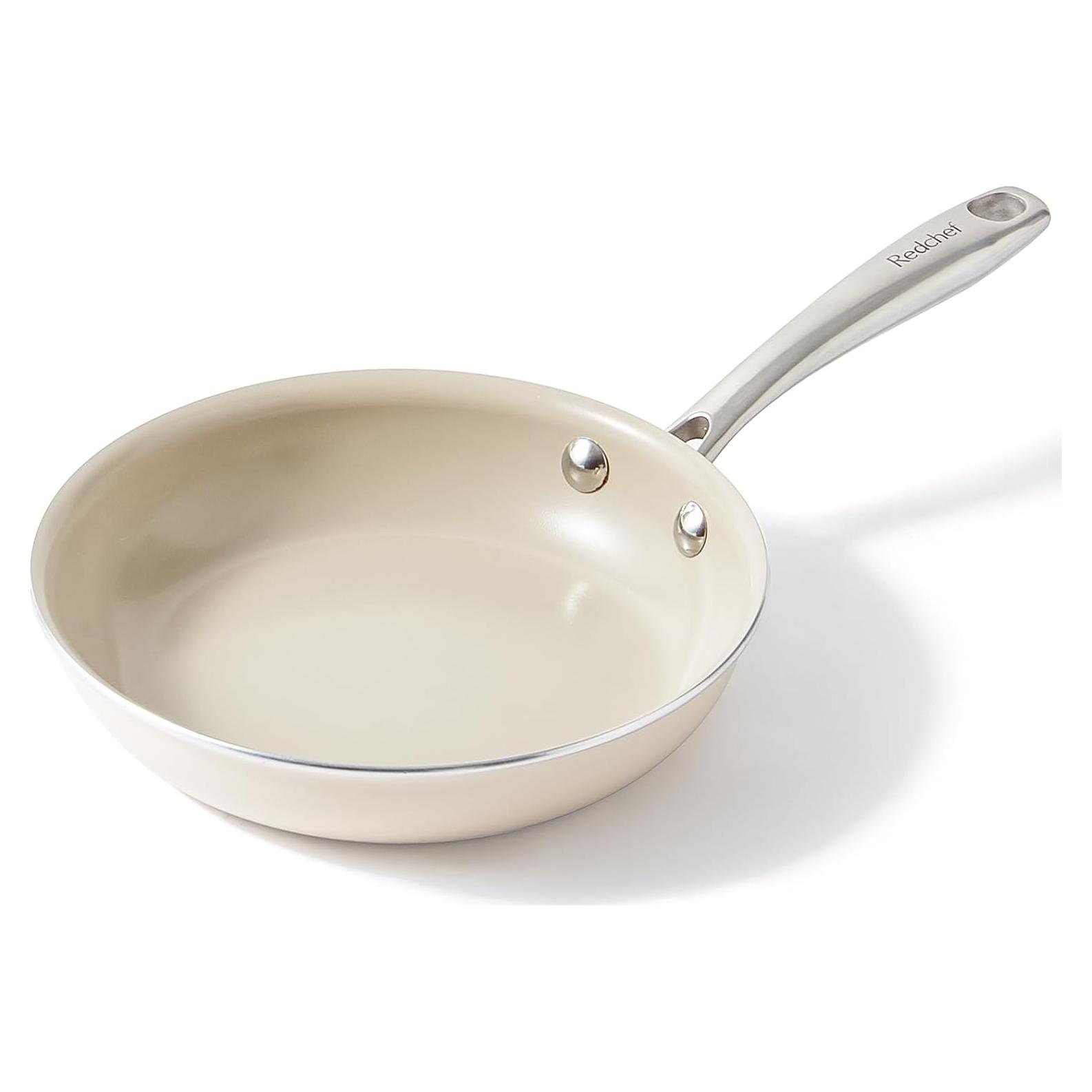 Sartén Antiadherente Redchef 20.32 cm Cerámica Beige
