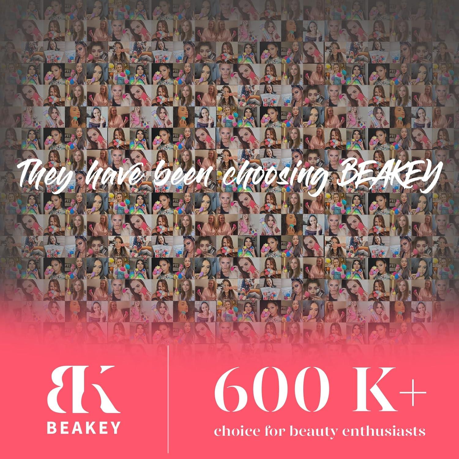 Set de 5 Esponjas de Maquillaje BEAKEY Sin Látex