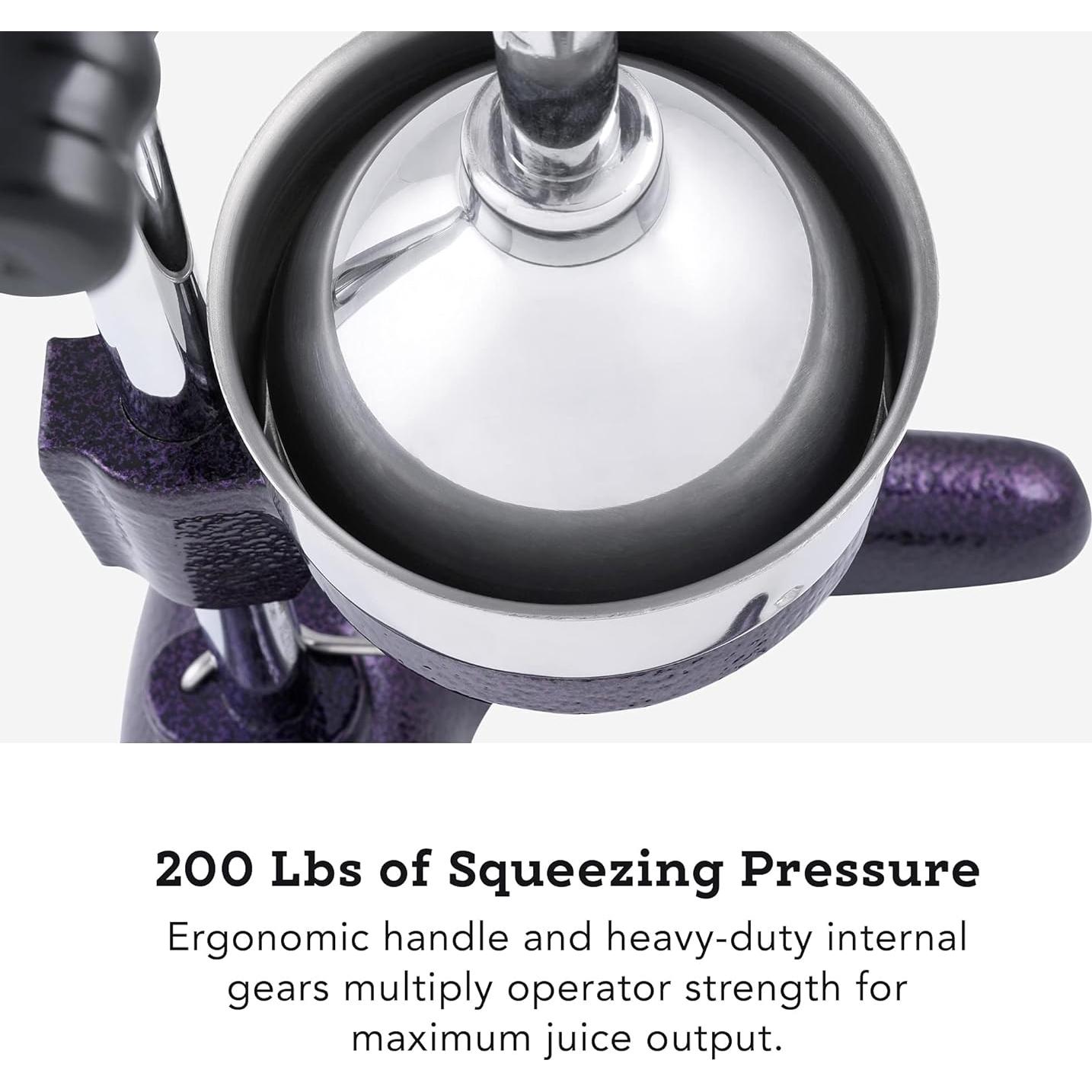 Exprimidor Manual Tribest Pro MJP-105 XL Acero Inoxidable