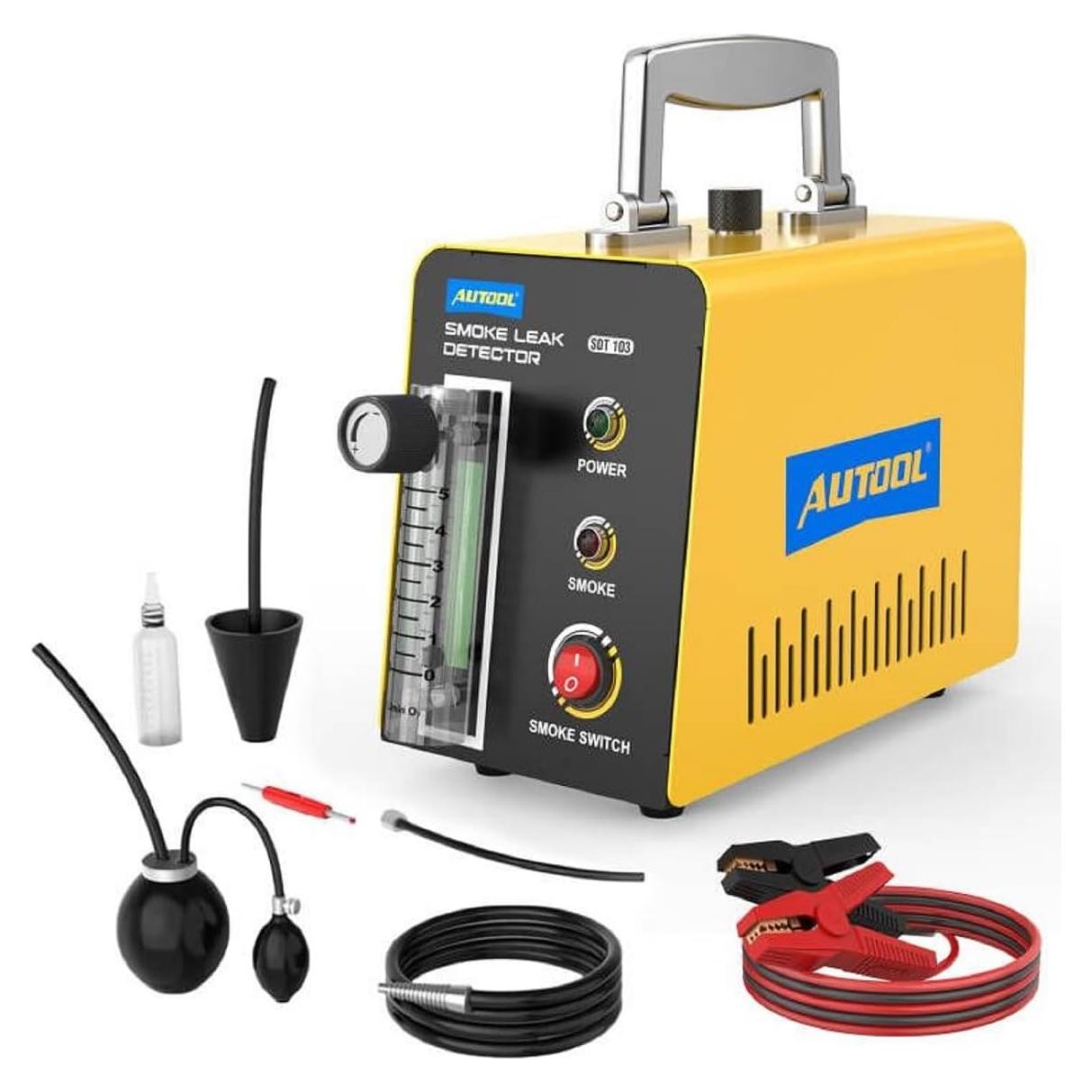 Detector de Fugas de Humo AUTOOL SDT103 12V para Vehículos