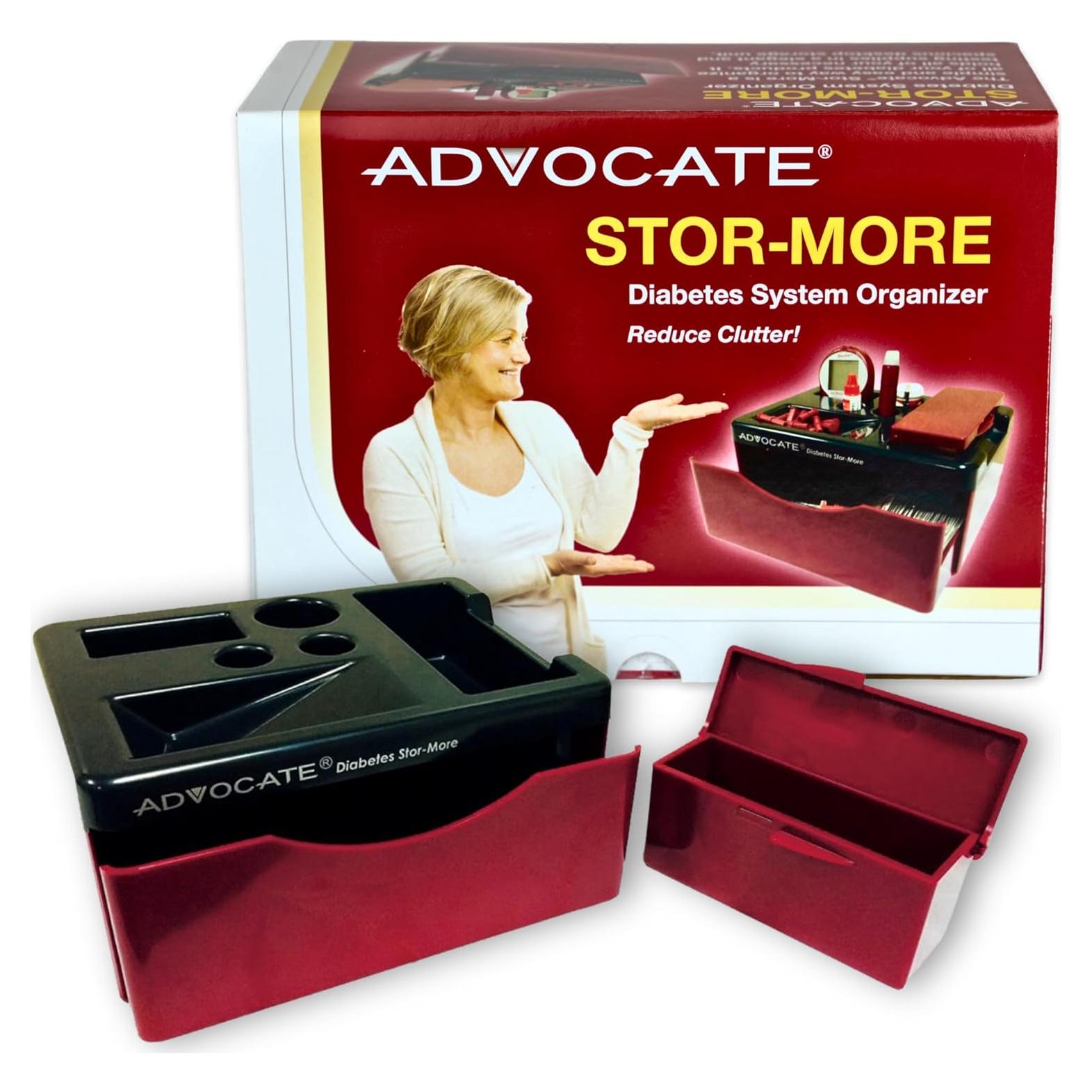 Organizador de Suministros Diabéticos Advocate 23x17x18.5cm