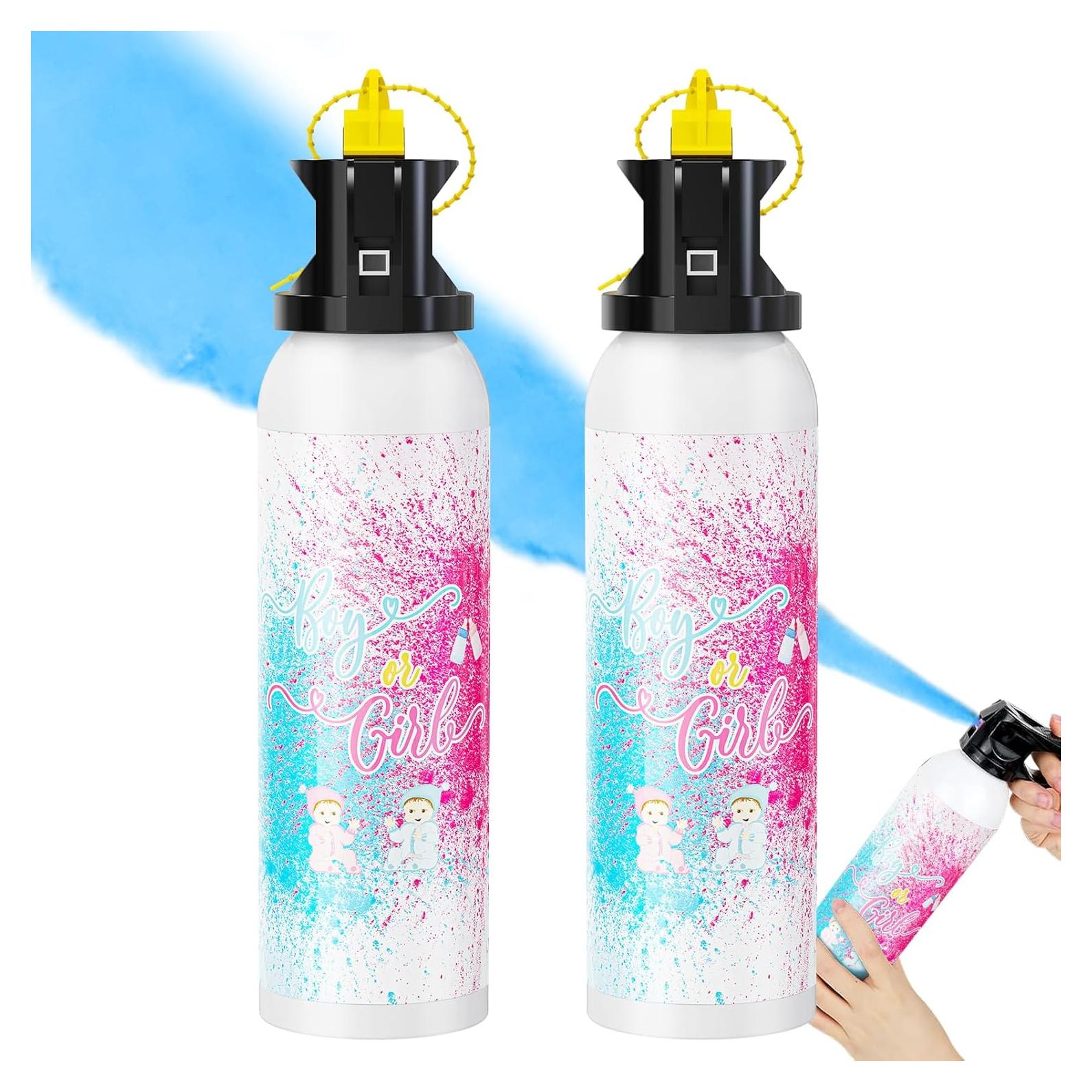 Extintores Revelación de Género 2 Piezas Azul 0.35 kg