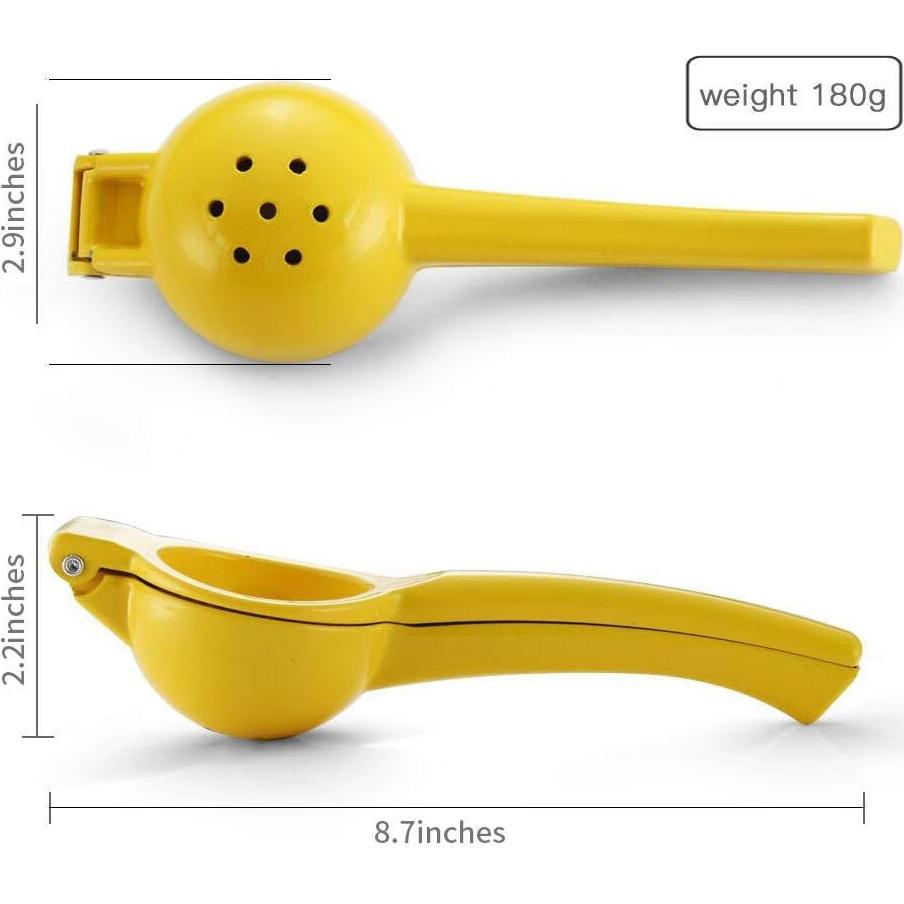 Exprimidor Manual de Limón Y-me Amarillo 0.3L Aluminio